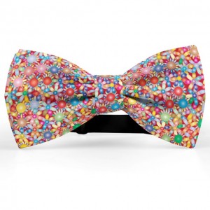  Papion copii, personalizat, model Floral Multicolor